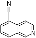 结构式 CAS# 27655-41-0, 5-异喹啉甲腈