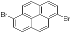 结构式 CAS# 27973-29-1, 1,6-二溴芘