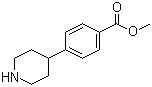结构式 CAS# 281235-04-9, 4-(哌啶-4-基)苯甲酸甲酯