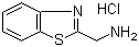 结构式 CAS# 29198-41-2, 1,3-苯并噻唑-2-甲胺盐酸盐; 2-氨甲基-1,3-苯并噻唑盐酸盐