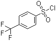 structure of CAS# 2991-42-6, 4-(Trifluoromethyl)benzene-1-sulfonyl chloride