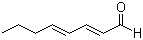 structure of CAS# 30361-28-5, (2E,4E)-2,4-Octadienal;trans,trans-Octa-2,4-dienal