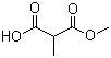 structure of CAS# 3097-74-3, 3-Methoxy-2-methyl-3-oxopropanoic acid