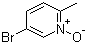 结构式 CAS# 31181-64-3, 2-甲基-5-溴吡啶-N-氧化物
