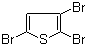 结构式 CAS# 3141-24-0, 2,3,5-三溴噻吩