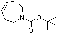 结构式 CAS# 317336-73-5, 2,3,6,7-四氢氮杂卓-1-甲酸叔丁酯