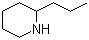 结构式 CAS# 3238-60-6, 2-丙基哌啶