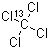 结构式 CAS# 32488-50-9, 四氯化碳-13C