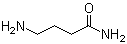 structure of CAS# 3251-08-9, 4-Aminobutanamide;4-Aminobutyramide; Gabalid; gamma-Aminobutyric acid amide