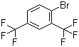 结构式 CAS# 327-75-3, 2,4-双(三氟甲基)-1-溴苯; 2,4-二(三氟甲基)溴苯