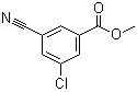 结构式 CAS# 327056-72-4, 3-氯-5-氰基苯甲酸甲酯