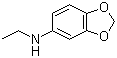 结构式 CAS# 32953-14-3, N-乙基胡椒胺; N-乙基-3,4-亚甲二氧基苯胺