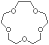 结构式 CAS# 33100-27-5, 15-冠醚-5