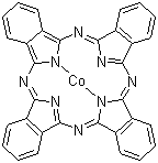 结构式 CAS# 3317-67-7, 酞菁钴