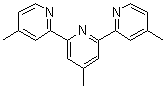 structure of CAS# 33354-75-5, 4,4',4''-Trimethyl-2,2':6',2''-terpyridine;2,2':6',2''-Ter-4-picoline