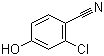 结构式 CAS# 3336-16-1, 4-羟基-2-氯苯甲腈