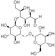 structure of CAS# 33401-87-5, D-Panose;4-alpha-Isomaltosylglucose; O-alpha-D-Glucopyranosyl-(1→6)-O-alpha-D-glucopyranosyl-(1→4)-D-glucose