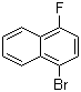 结构式 CAS# 341-41-3, 1-溴-4-氟萘