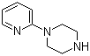 结构式 CAS# 34803-66-2, 1-(2-吡啶基)哌嗪