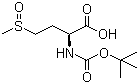 structure of CAS# 34805-21-5, Boc-L-methionine sulfoxide;Boc-Met(O)-OH