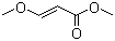结构式 CAS# 34846-90-7, 3-甲氧基丙烯酸甲酯