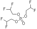 结构式 CAS# 358-64-5, 三(2,2-二氟乙基)磷酸酯