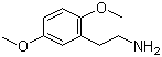 structure of CAS# 3600-86-0, 2,5-Dimethoxyphenethylamine