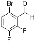 structure of CAS# 360576-04-1, 6-Bromo-2,3-difluorobenzaldehyde