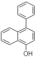 结构式 CAS# 36159-76-9, 4-苯基-1-萘酚