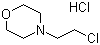 结构式 CAS# 3647-69-6, N-(2-氯乙基)吗啉盐酸盐