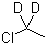 结构式 CAS# 3652-86-6, 氯乙烷-1,1-D2