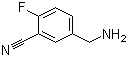 structure of CAS# 368426-86-2, 5-(Aminomethyl)-2-fluorobenzonitrile
