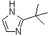 结构式 CAS# 36947-69-0, 2-叔丁基-1H-咪唑