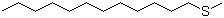 structure of CAS# 3698-89-3, Dodecyl methyl sulfide