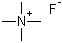 structure of CAS# 373-68-2, Tetramethylammonium fluoride