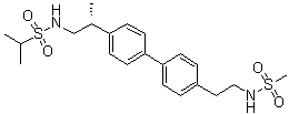 结构式 CAS# 375345-95-2, Mibampator