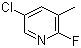结构式 CAS# 375368-84-6, 5-氯-2-氟-3-甲基吡啶