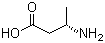 L-3-氨基丁酸分子结构 (CAS 3775-72-2)