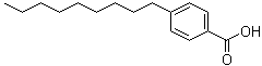 结构式 CAS# 38289-46-2, 4-壬基苯甲酸