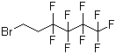 结构式 CAS# 38436-14-5, 1H,1H,2H,2H-全氟溴己烷