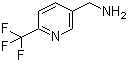 structure of CAS# 387350-39-2, 3-(Aminomethyl)-6-(trifluoromethyl)pyridine;5-(Aminomethyl)-2-(trifluoromethyl)pyridine