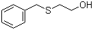 结构式 CAS# 3878-41-9, 2-苄硫基乙醇; 2-羟基乙基苄基硫醚