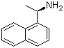 结构式 CAS# 3886-70-2, (R)-1-(1-萘基)乙胺; alpha-萘乙胺