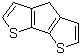 结构式 CAS# 389-58-2, 4H-环戊并[2,1-b:3,4-b']二噻吩
