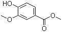 structure of CAS# 3943-74-6, Methyl vanillate;Methyl 4-hydroxy-3-methoxybenzoate
