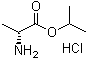 结构式 CAS# 39613-92-8, D-丙氨酸异丙酯盐酸盐