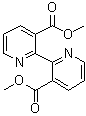 结构式 CAS# 39775-31-0, 2,2'-联吡啶-3,3'-二羧酸二甲酯
