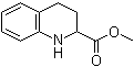structure of CAS# 40971-35-5, 1,2,3,4-Tetrahydroquinoline-2-carboxylic acid methyl ester;2-Methoxycarbonyl-1,2,3,4-tetrahydroquinoline; Methyl 1,2,3,4-tetrahydro-2-quinolinecarboxylate