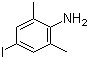 结构式 CAS# 4102-53-8, 4-碘-2,6-二甲基苯胺