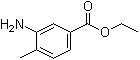 结构式 CAS# 41191-92-8, 3-氨基-4-甲基苯甲酸乙酯